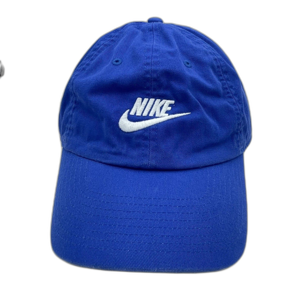 Nike Club Unstructured Futura Wash Adjustable Hat Game Royal Medium Large